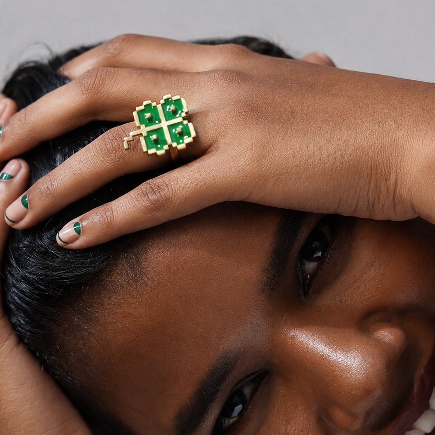 Four Leaf Clover ring