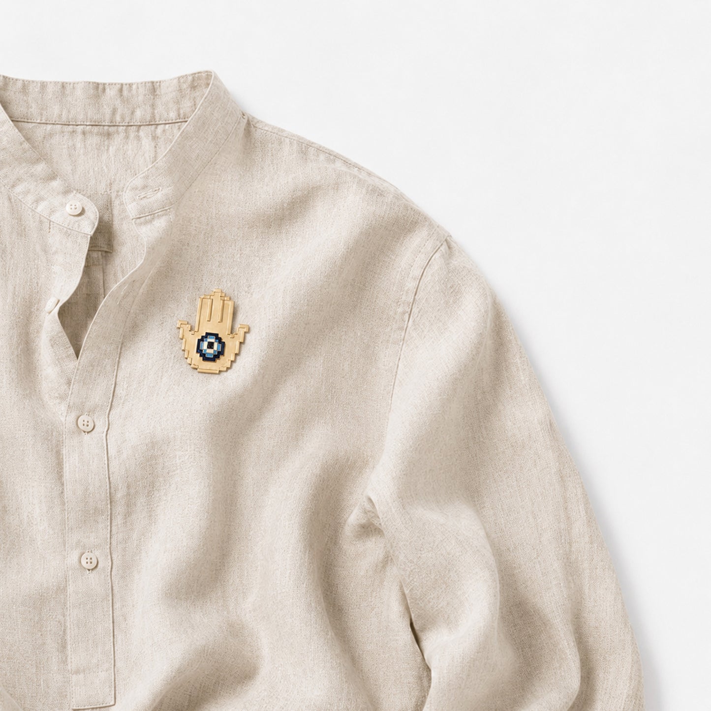 Hamsa small brooch