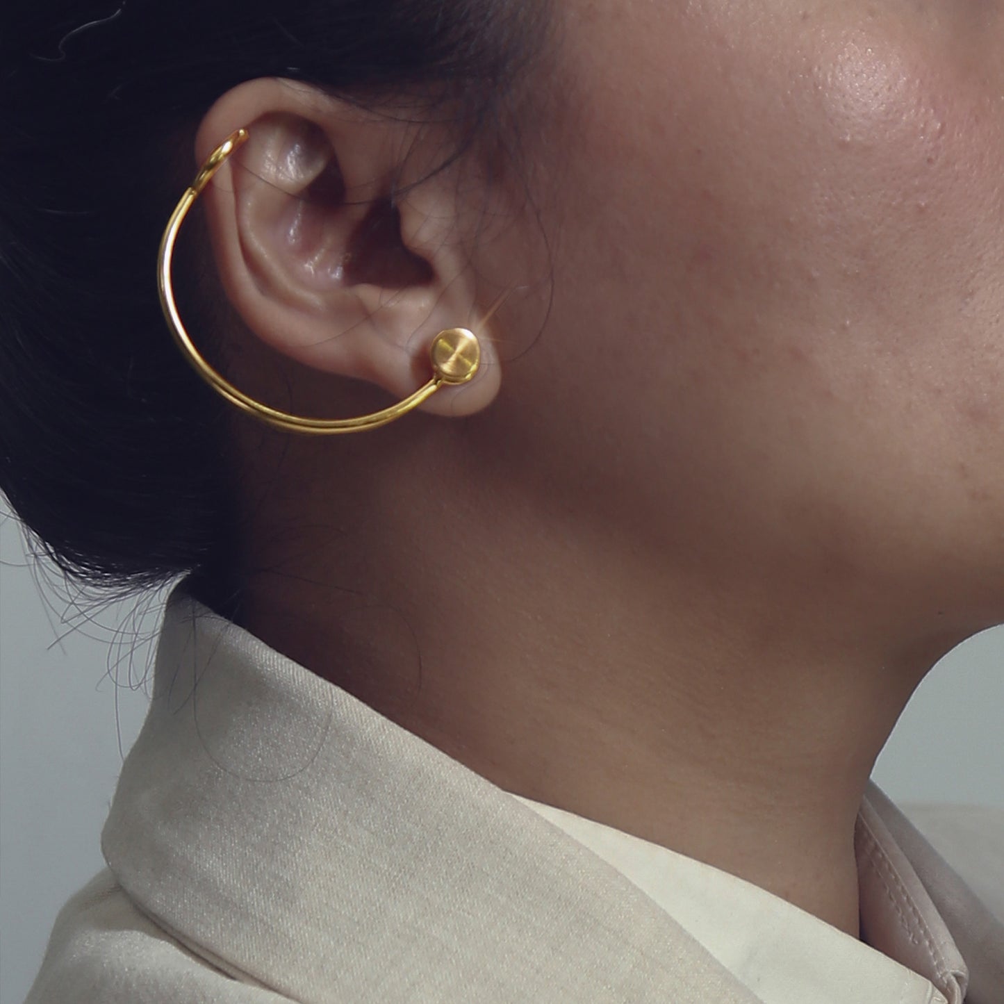 Arc-Hemedes Earring