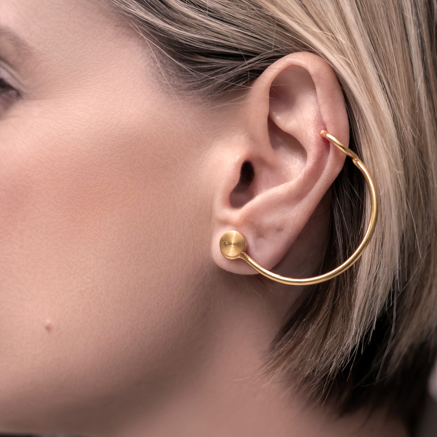 Arc-Hemedes Earring
