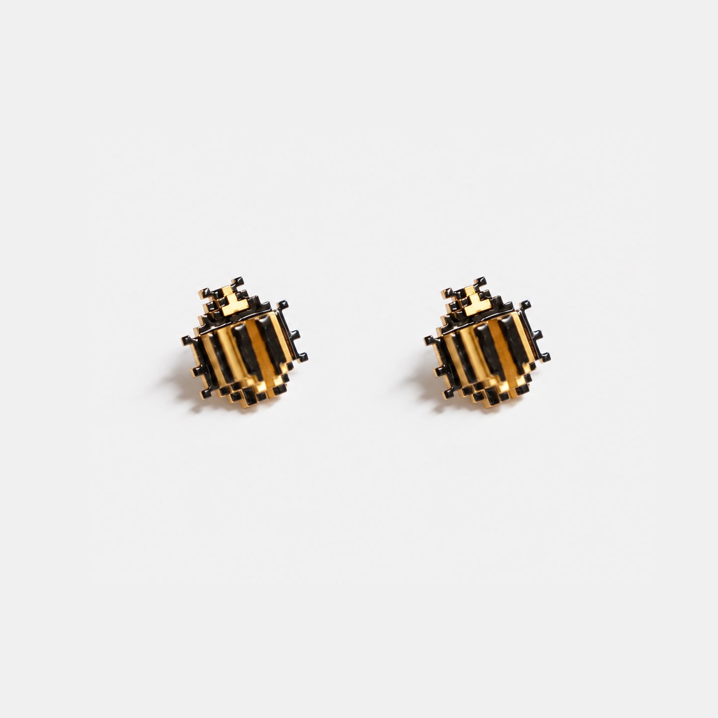 Beetles earring studs medium