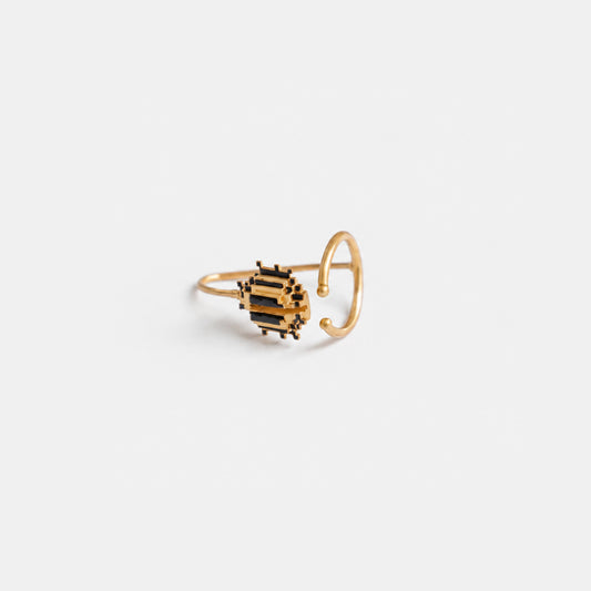 Beetles nail ring