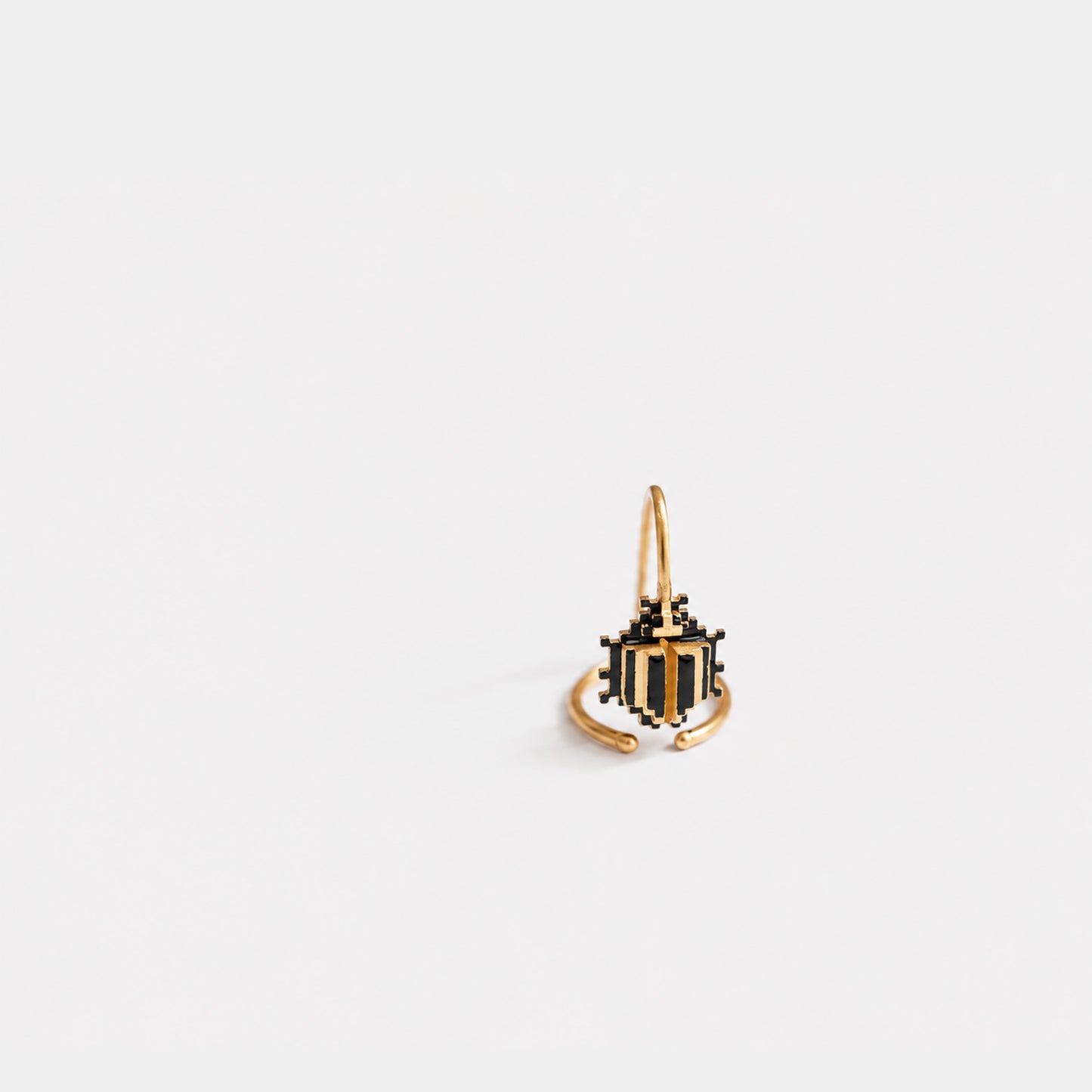 Beetles nail ring