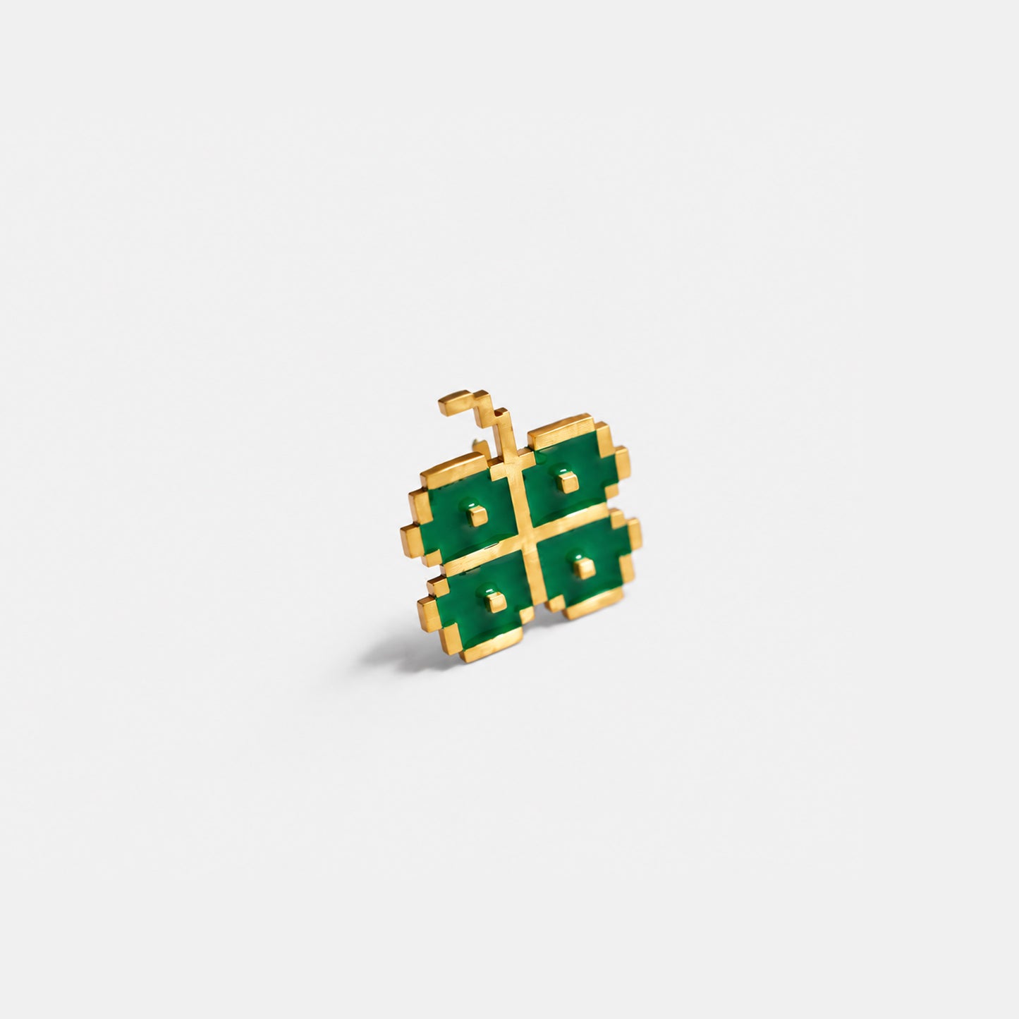 Four Leaf Clover ear cuff