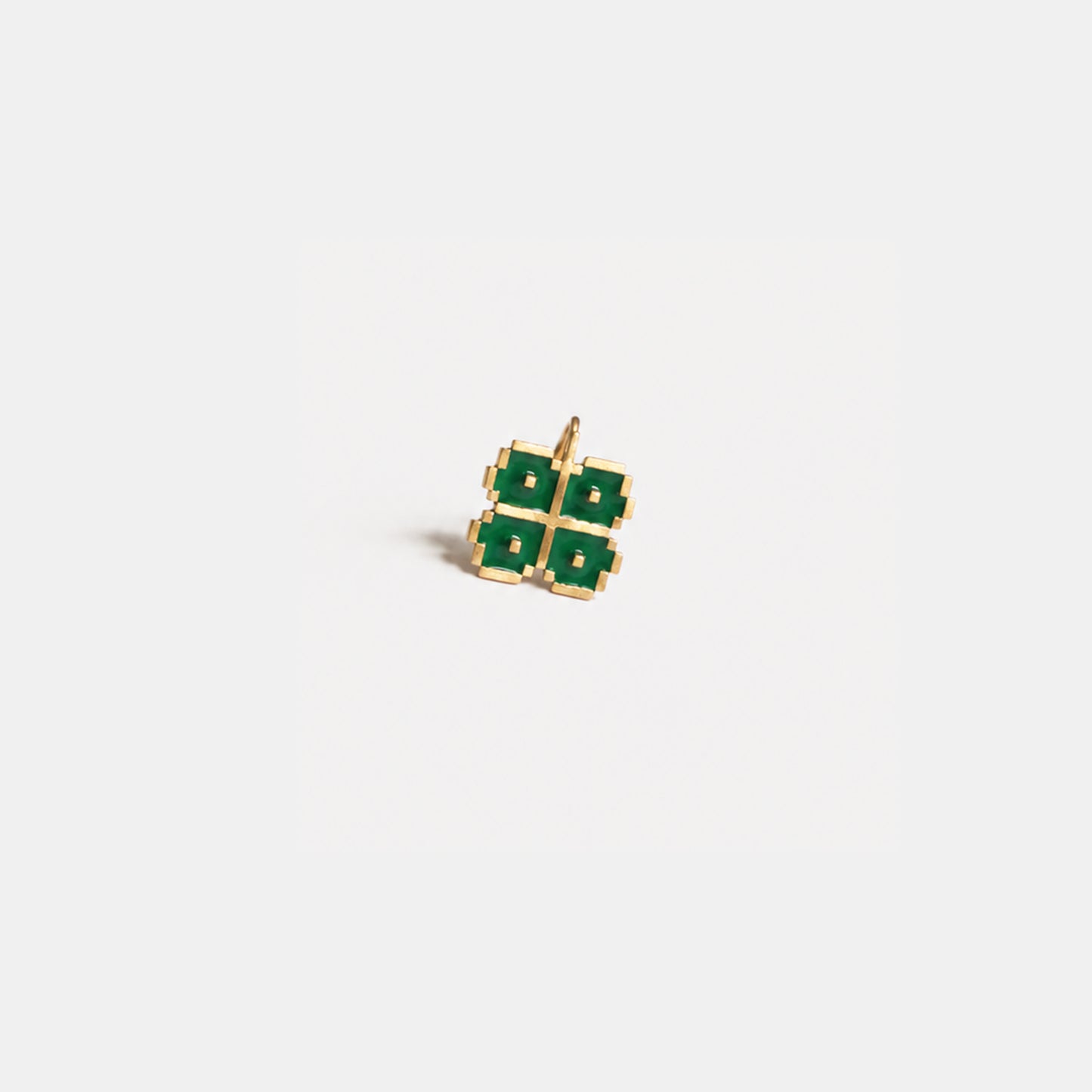Four Leaf Clover nose pin