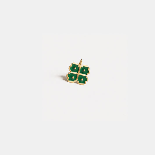 Four Leaf Clover nose pin