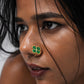 Four Leaf Clover nose pin