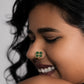 Four Leaf Clover nose pin