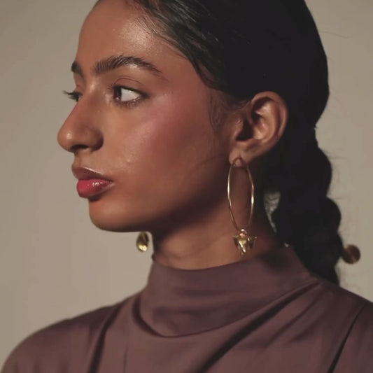 Luminary Hoops Gold
