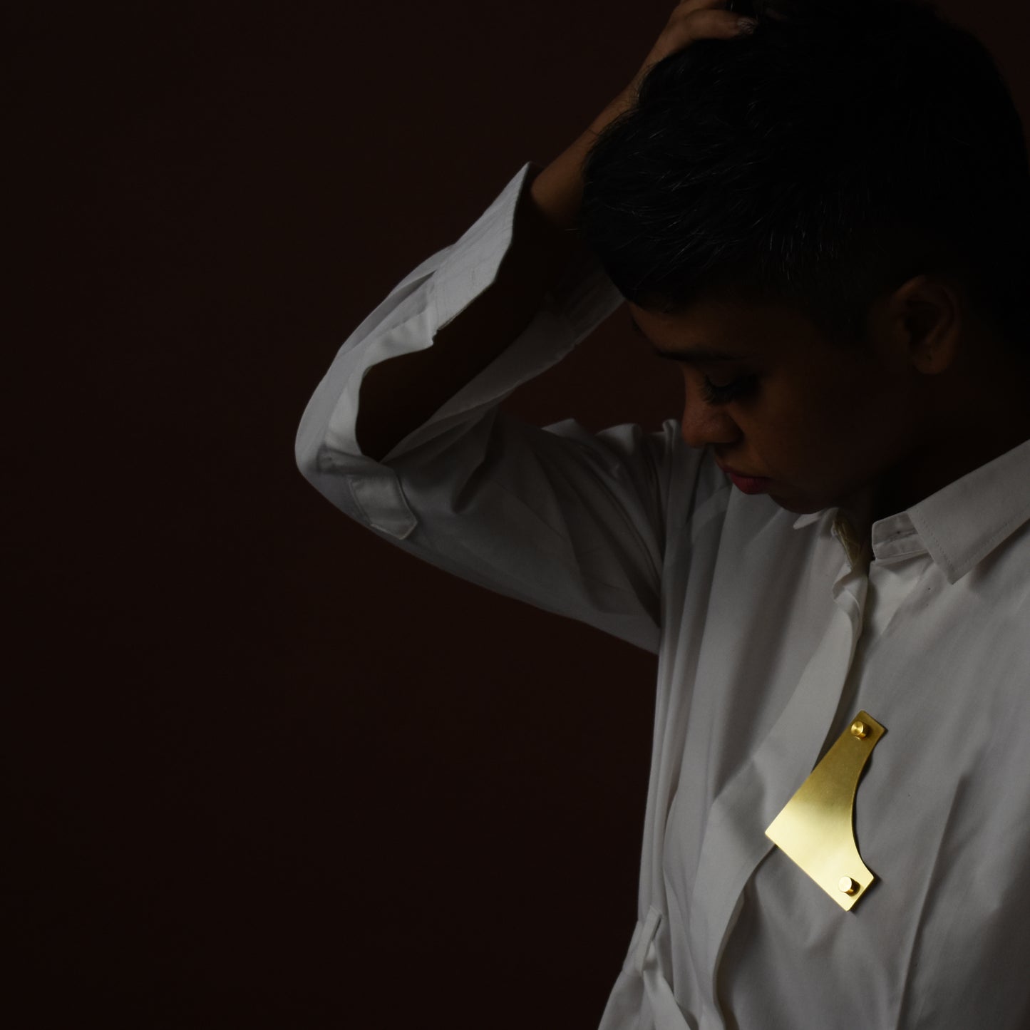 The Last Quarter Brooch