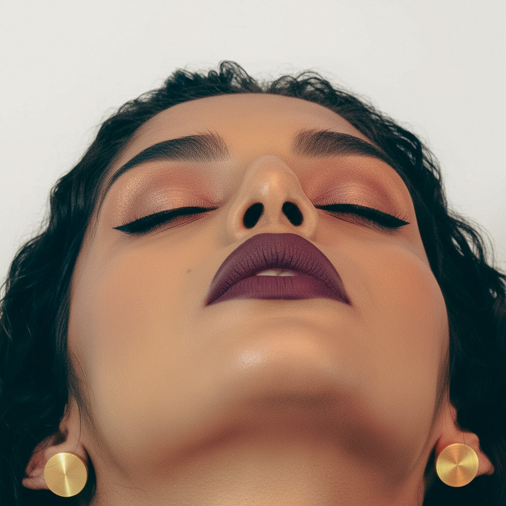 Single Large Peas Ear Stud